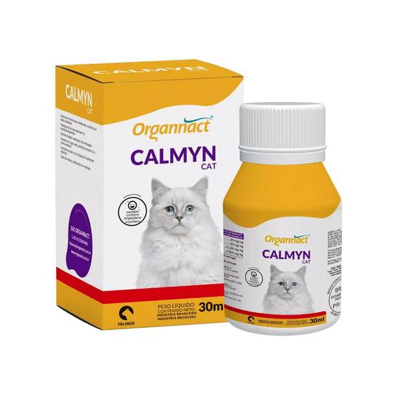 Imagem de Calmyn Cat 30ml Organnact Vitamina Alivio Estresse