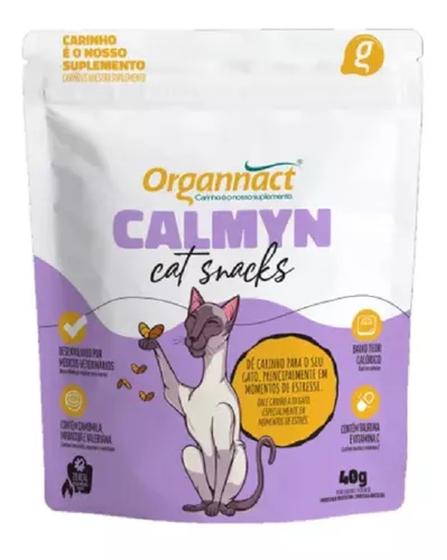 Imagem de Calmyn Cat Snacks Organnact 40g