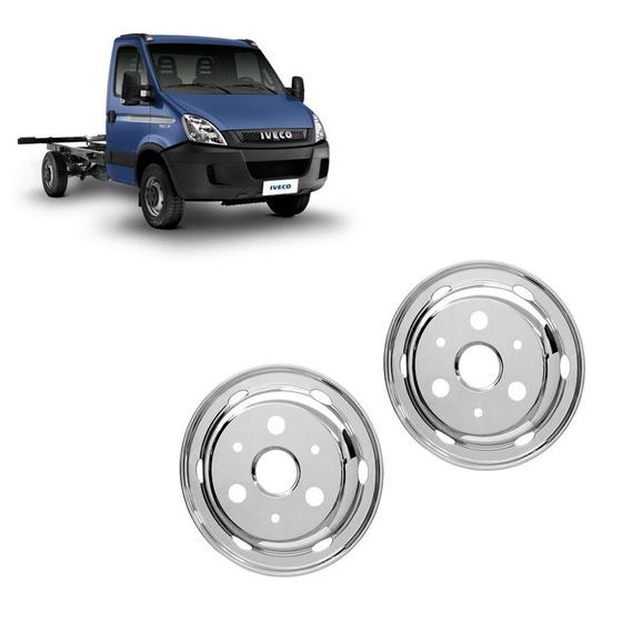 Imagem de Calota Americana Premium Aro 17,5 Dianteira para Iveco Daily