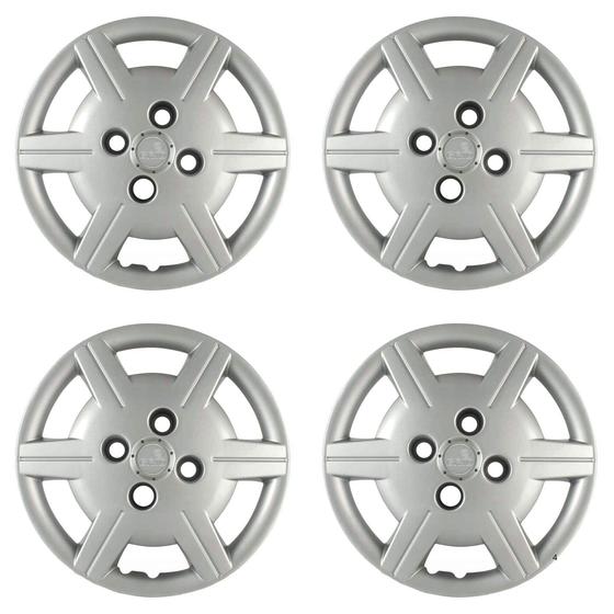 Imagem de Calota Aro 13" cor Prata Mod Corsa Classic 12/15 (Jogo c/ 4 Calotas) Grid - 069CB-PTA-E