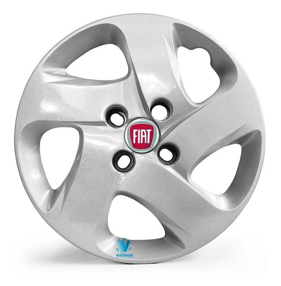Calota Aro 14 Fiat Mobi 2017 a 2020 - Com Emblema Resinado - GFM ...