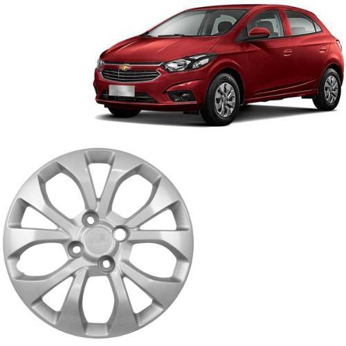 Imagem de Calota Aro 15 Grid Parafuso para carros ONIX PRISMA 2017 a 2020