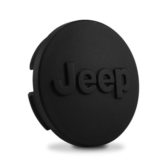 Imagem de Calota Centro Roda Jeep Renegade Preto Fosco Aro 17 18