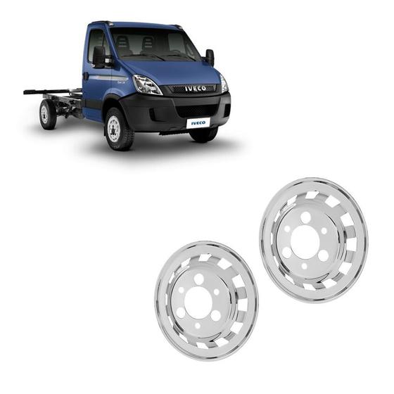 Imagem de Calota Dianteira para Iveco Daily Aro 16 c Friso/Rodoar