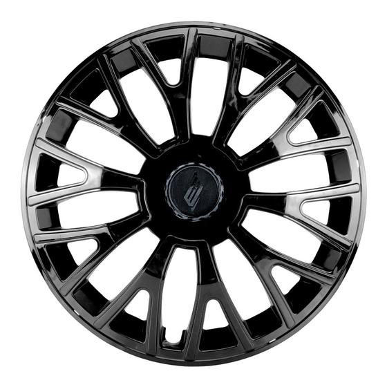 Imagem de CALOTA ESPORTIVA TRITON ARO 14 BLACK - Lc-322