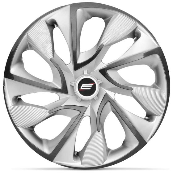 Calota Esportiva Tuning DS4 Silver Cup Aro 14 Prata Furação 4x100 4x108 Universal Menor preço em Calota Esportiva Tuning DS4 Silver Cup Aro 14 Prata Furação 4x100 4x108 Universal