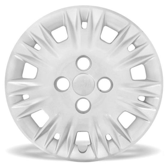 Calota Grid Aro 14 Prata Ford New Fiesta 2014 Unidade Menor preço em Calota Grid Aro 14 Prata Ford New Fiesta 2014 Unidade