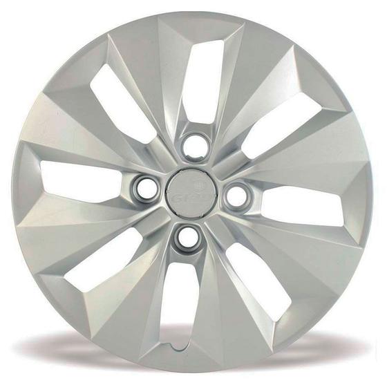 Calota Grid Aro 14 Prata Gol Voyage G5 G6 2014 Unidade Menor preço em Calota Grid Aro 14 Prata Gol Voyage G5 G6 2014 Unidade