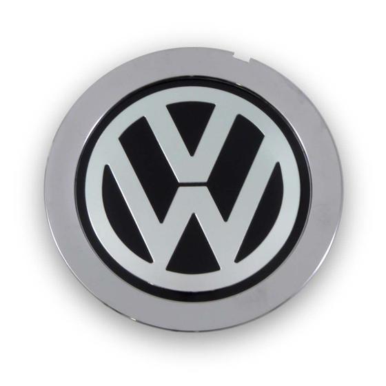 Imagem de Calota Miolo Roda Cromado Audi A8 - Emblema Volkswagem