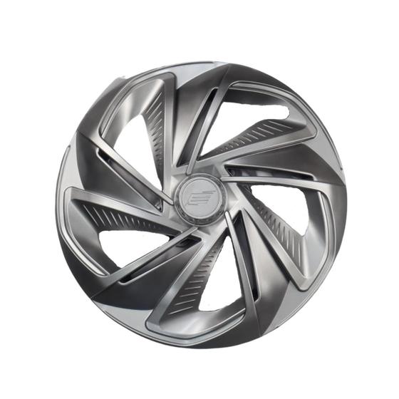 Imagem de Calota Nitro Silver Prata Universal Ds4 Aro 14