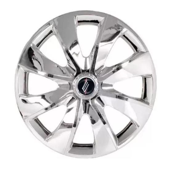 Imagem de Calota Sport Modelo Prime Aro 14 polegadas Chrome Parafuso