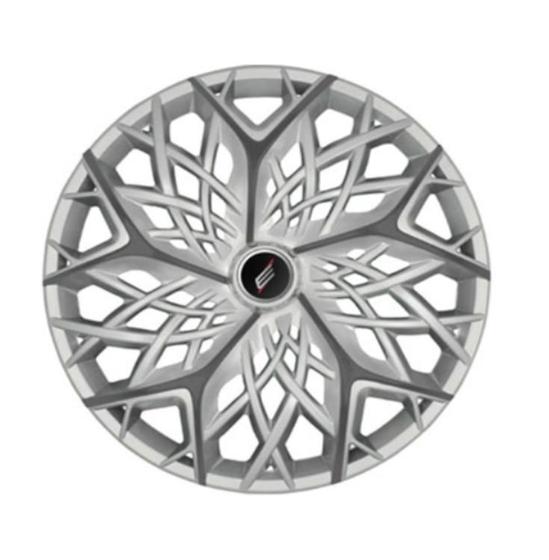 Imagem de Calota Sportiva Modelo Moove Aro 13 polegadas Silver/Graphite Parafuso