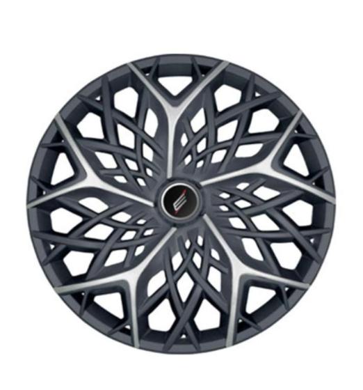 Imagem de Calota Sportiva Modelo Moove Aro 14 polegadas Graphite/Silver Parafuso