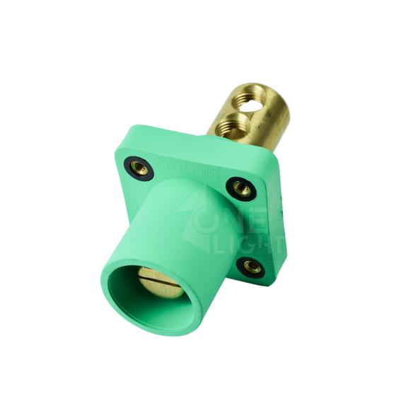 Imagem de Cam lock macho painel verde