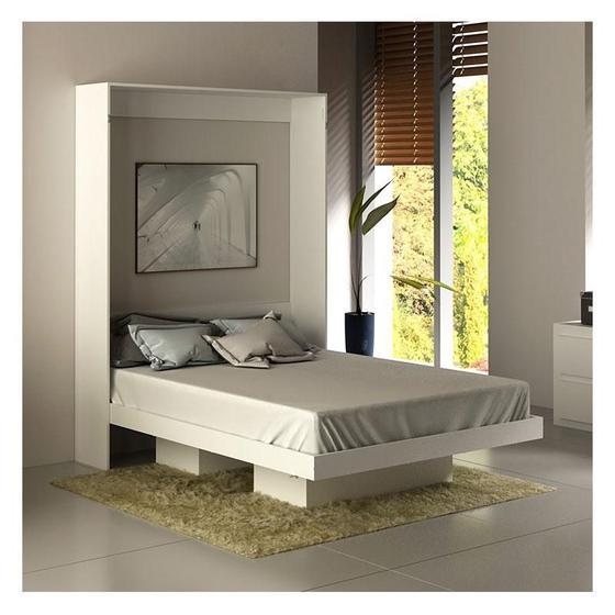 Imagem de Cama Articulada Casal Ambiente CM8016 Branco - Tecnomobili