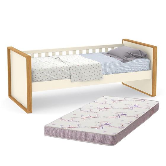 Imagem de Cama Babá Tutto New com Colchão Physical D20 - Matic Móveis