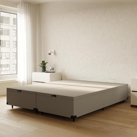 Cama Baú Emma - Queen (158x198cm) Menor preço em Cama Baú Emma - Queen (158x198cm)