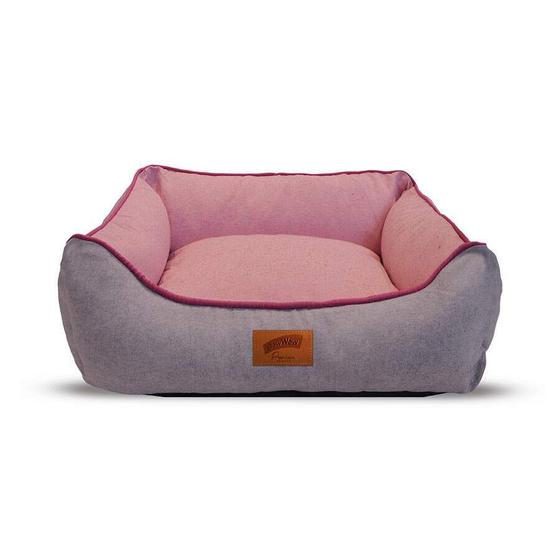 Imagem de Cama Baw Waw Sonequinha Rosa para Cães e Gatos - Tamanho GG