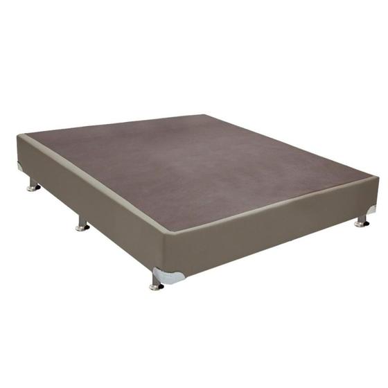 Imagem de Cama Box Base Casal Americana Courano Clean (138x188x23) - Ortobom