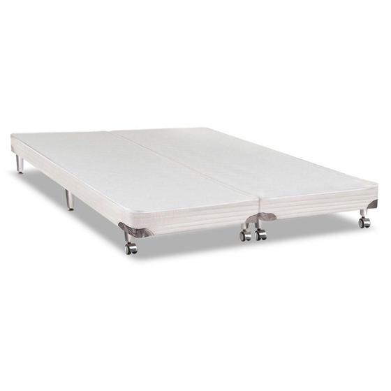 Imagem de Cama Box Base Queen Gold Star Vitagel White (158x198x10) - Castor