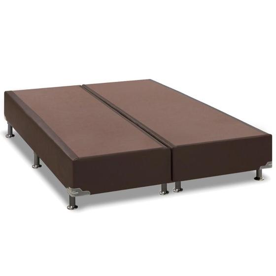 Imagem de Cama Box Base Queen Universal Courano Brown (158x198x30) - Ortobom