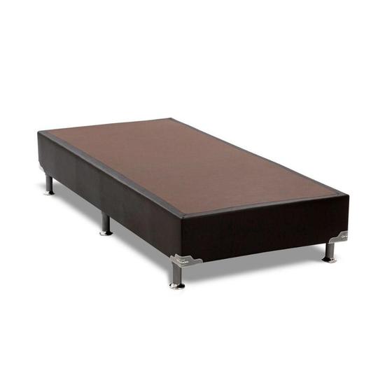 Imagem de Cama Box Base Solteiro Americana Courano Nero Black (78x188x23) - Ortobom