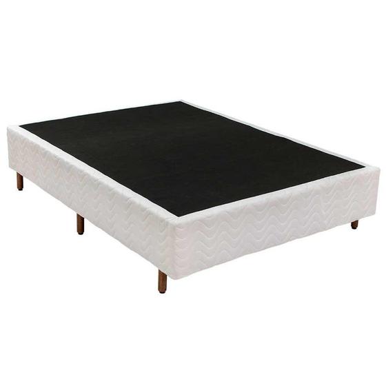 Imagem de Cama Box Base Universal CRC WhiteFantasy 025 Casal-138x188x20