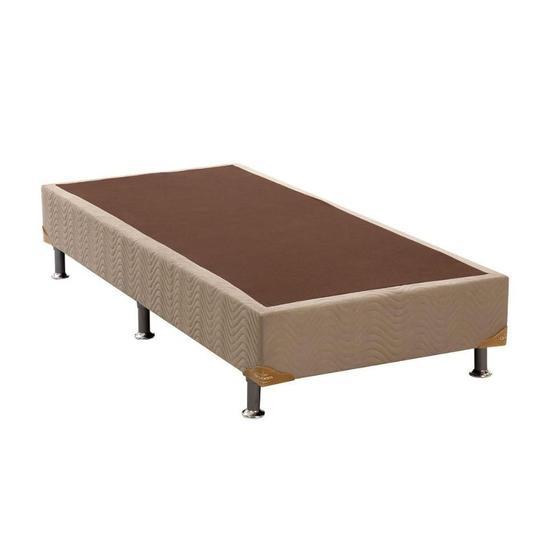 Imagem de Cama Box Base Universal Solteiro  Suede Clean (96x203x20) - Ortobom