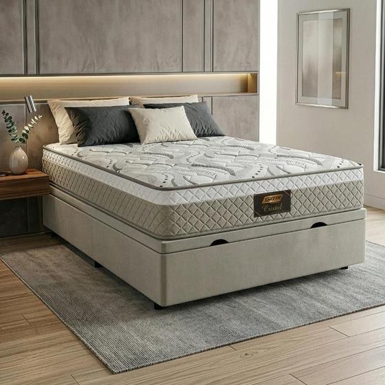 Cama Box Casal Gazin Cristal