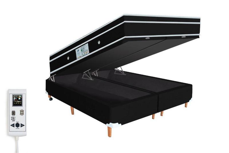 Cama Box Baú e Colchão Magnético Super King Massageador Bio Compact Menor preço em Cama Box Baú e Colchão Magnético Super King Massageador Bio Compact