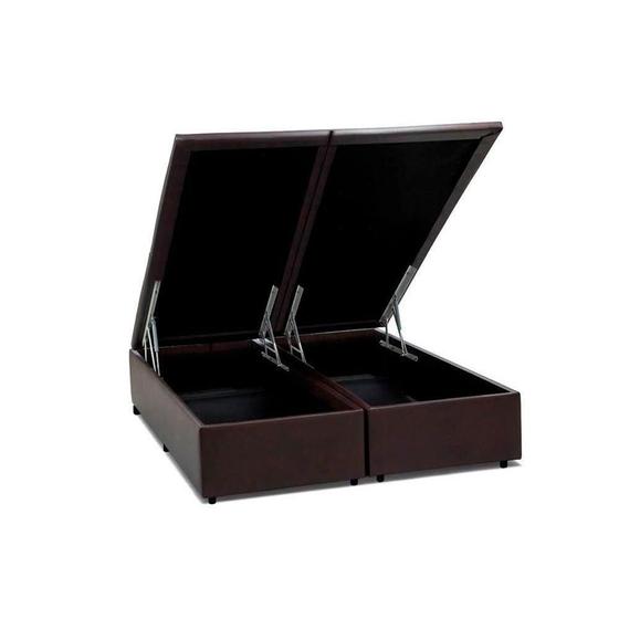 Imagem de Cama Box Baú King Universal Courano Brown (186x198x35) - Costa Rica