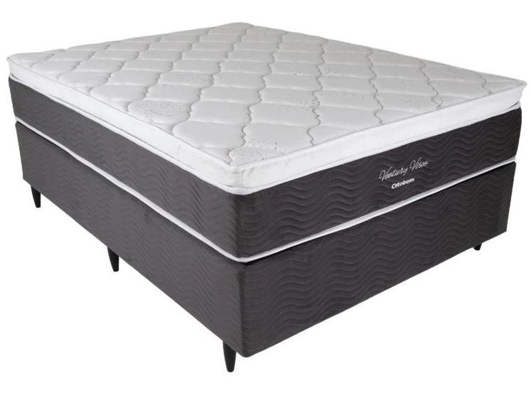 Cama Box (Box + Colchão) Casal Ortobom de Molas