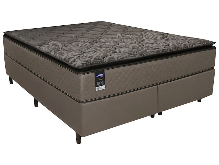 Cama Box (Box + Colchão) King Gazin de Molas