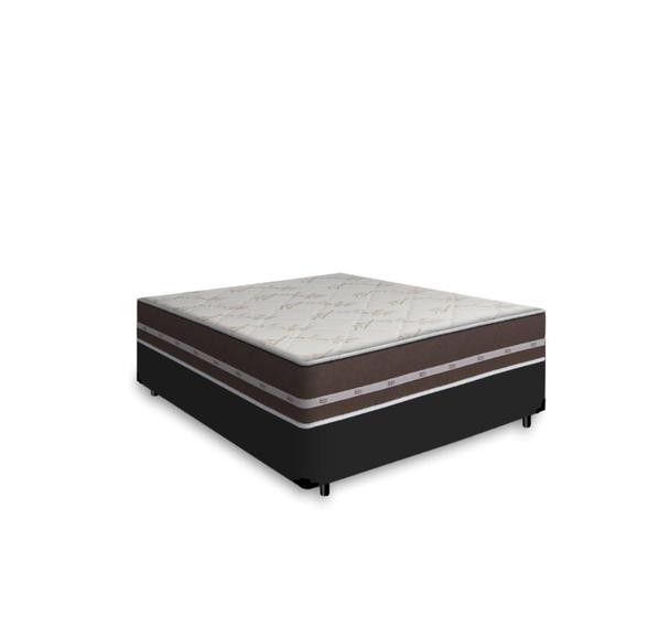 Imagem de Cama Box Casal + Colchão de molas - Anjos - Classic Superlastic 138cm
