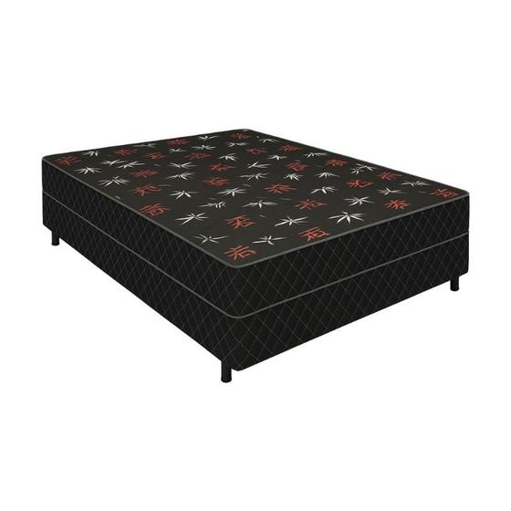 Imagem de Cama Box Casal Conjugada 138x188 cm  Estrutura reforçada