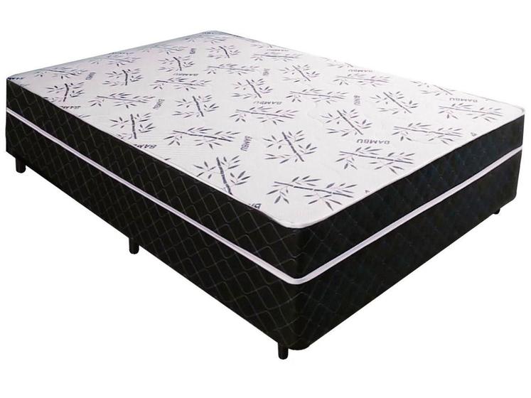 Imagem de Cama Box Casal Conjugada Completa Com Colchão
