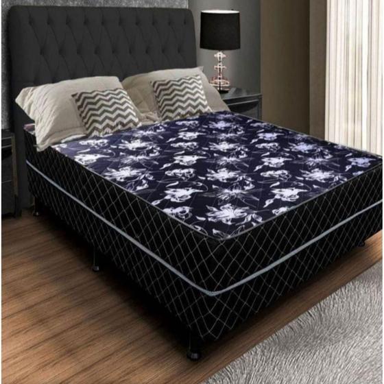 Imagem de Cama Box Casal Conjugada Ortopédico casal