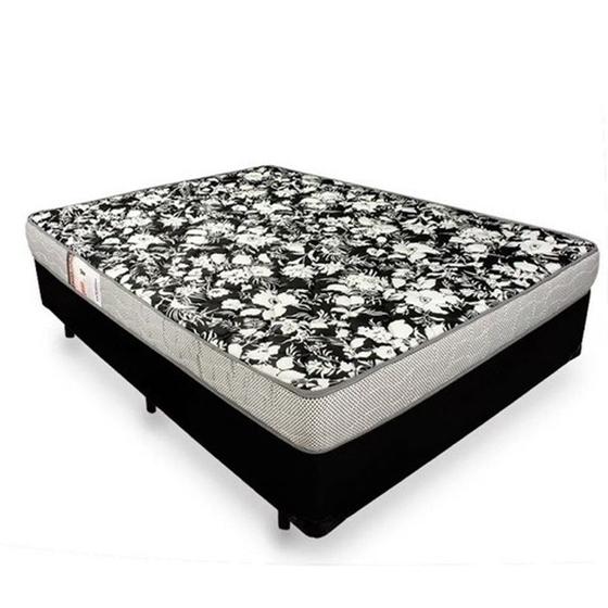 Imagem de Cama Box Casal Espuma D26 Ultra Resistente 138X188X62 Ortobom