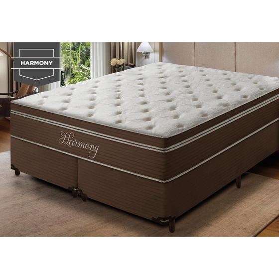 Imagem de Cama Box Casal Harmony 188x138 - Umaflex