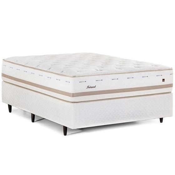 Imagem de Cama Box Casal Herval Irland, Molas Maxspring, 138 cm