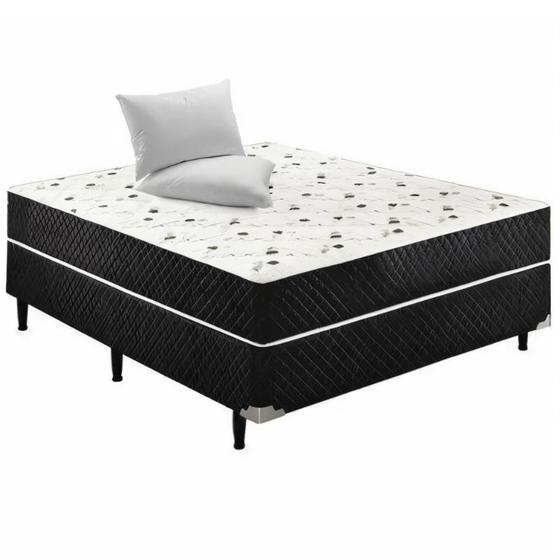 Imagem de Cama Box Casal Macio Conjugada Unibox - Fabrica De Tudo