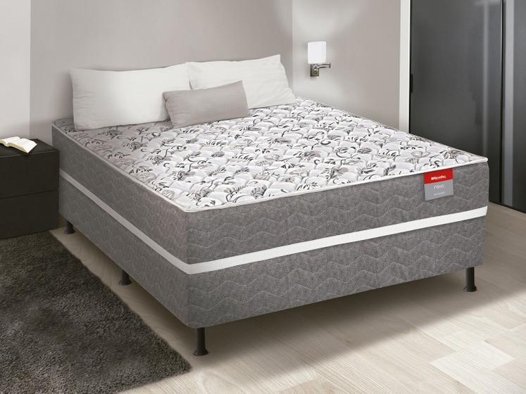 Cama Box Casal Reconflex Conjugada Fenix - 55x138x188cm Imagem de Cama Box Casal Reconflex Conjugada Fenix