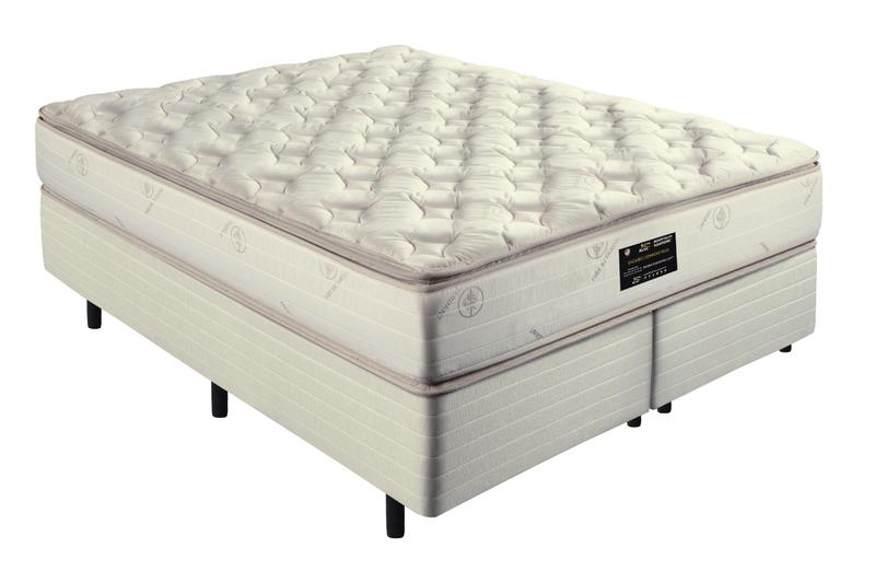 Imagem de Cama box (colchão + box)  King Koil Comfort Plus Queen 1,58x1,98x0,74 Linha Hotelaria