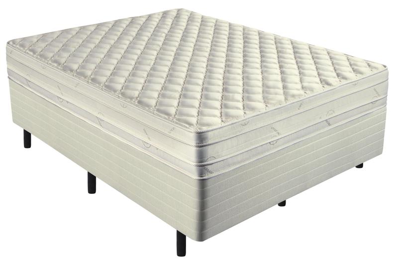 Imagem de Cama box (colchão + box) King Koil Firm Casal 1,38x1,88x0,68 Linha Hotelaria