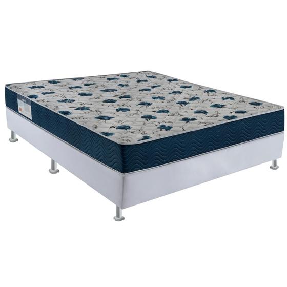 Imagem de Cama box + Colchão ISO 60 D28 Casal(138x188)-Ortobom