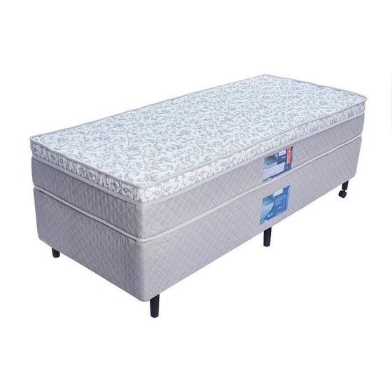 Imagem de Cama Box + Colchão Netsono Solteiro Class One Face Tecnopedic 120x203x52cm