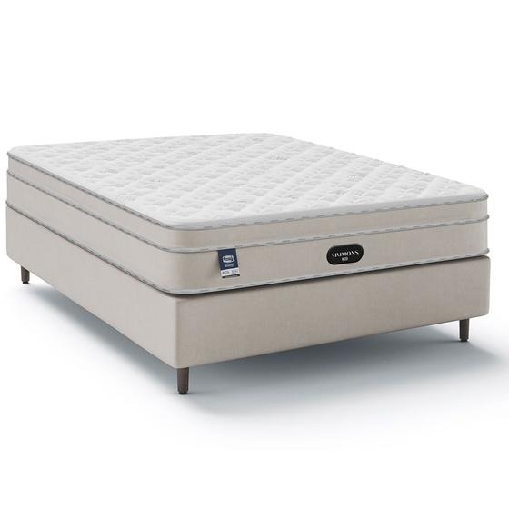 Imagem de Cama Box com Colchão Casal Simmons Titanium Limited Edition - 138x188