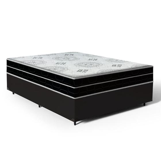 Imagem de Cama Box com Colchão de Espuma D45 Pillow In Anjos OrtoConfort Casal 138cm
