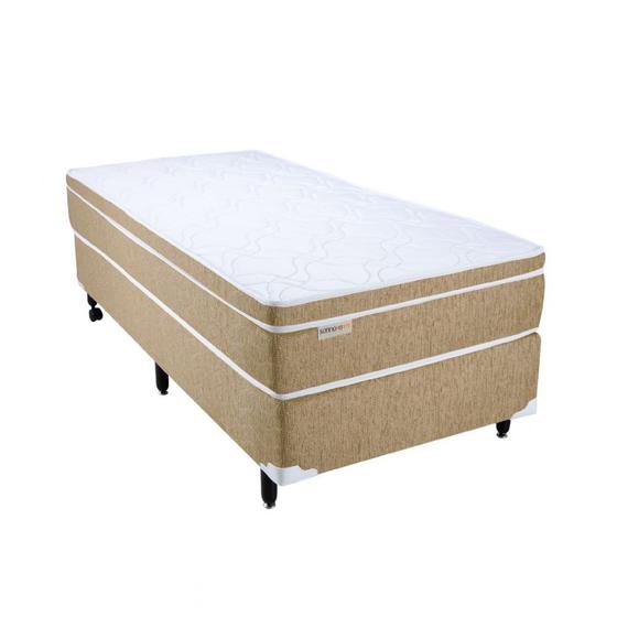 Imagem de Cama Box com Colchão Solteiro Sonnoforte Capri - 088x188