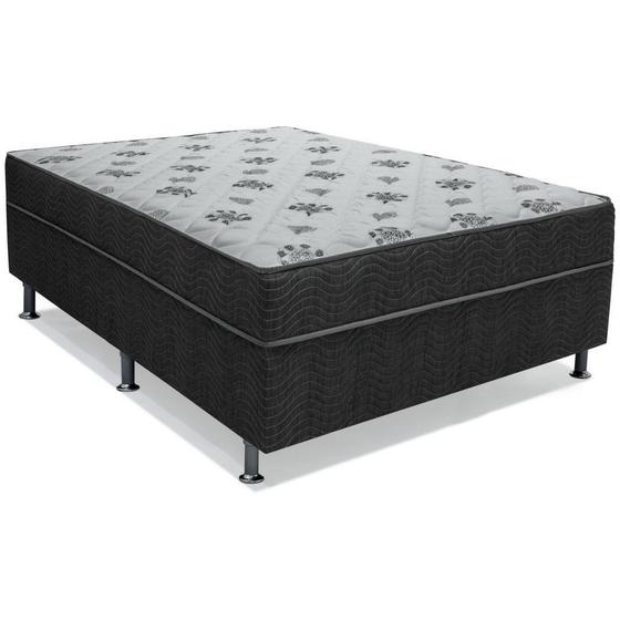 Imagem de Cama Box Conjugada Casal Ortobom Union Spring Molas Nanolastic 53x138x188